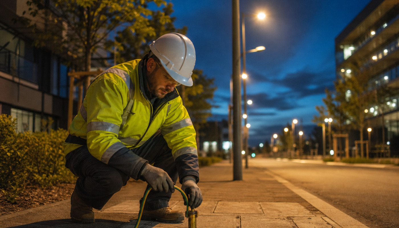 Rues intelligentes : comment la terre garantit la sécurité lumineuse